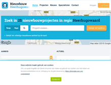 Tablet Screenshot of nieuwbouw-heerhugowaard.nl